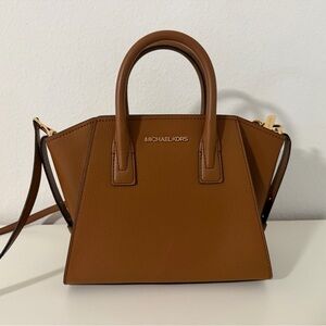 Michael Kors Tan Satchel Bag